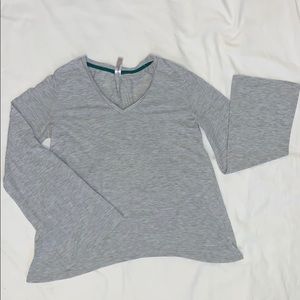 Gray sleep shirt